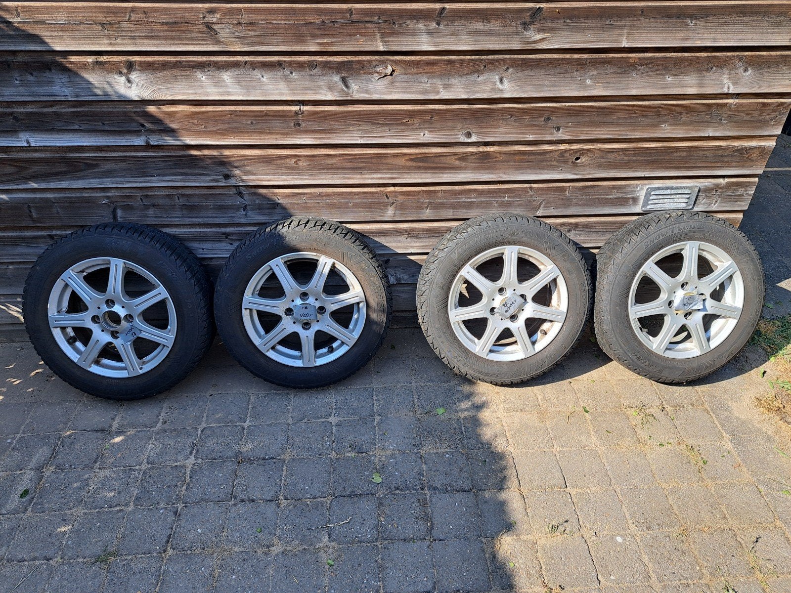 Viking All-Season Banden 175/65 R14 met Velgen, Ophalen, 14 inch, Gebruikt, 175 mm