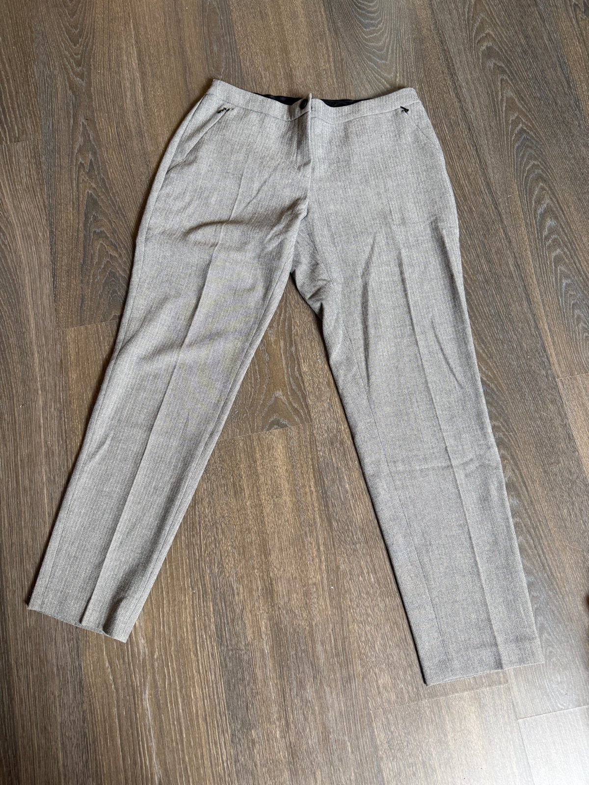 Rosner Alisa-165 Mid-Waist Slim Broek - Maat 40, Maat 38/40 (M), Ophalen of Verzenden, Zo goed als nieuw, Grijs