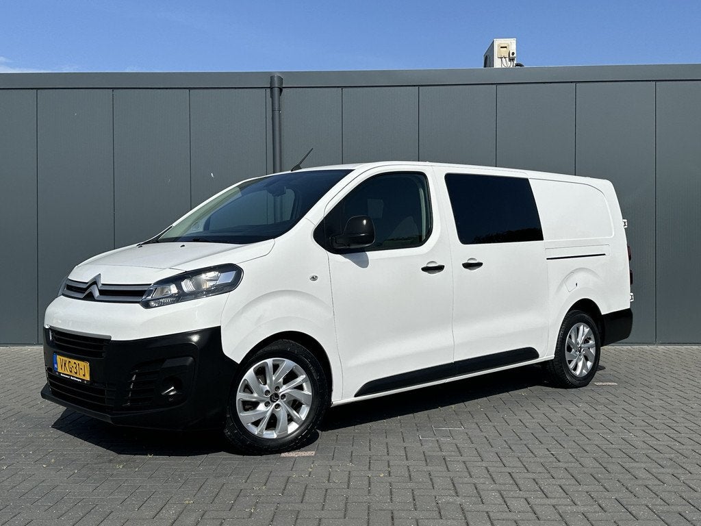 Citroën Jumpy 2.0 BlueHDI 180 PK / AUTOMAAT / L3H1 / DUBBEL, Gebruikt, Euro 6, 4 cilinders, Wit