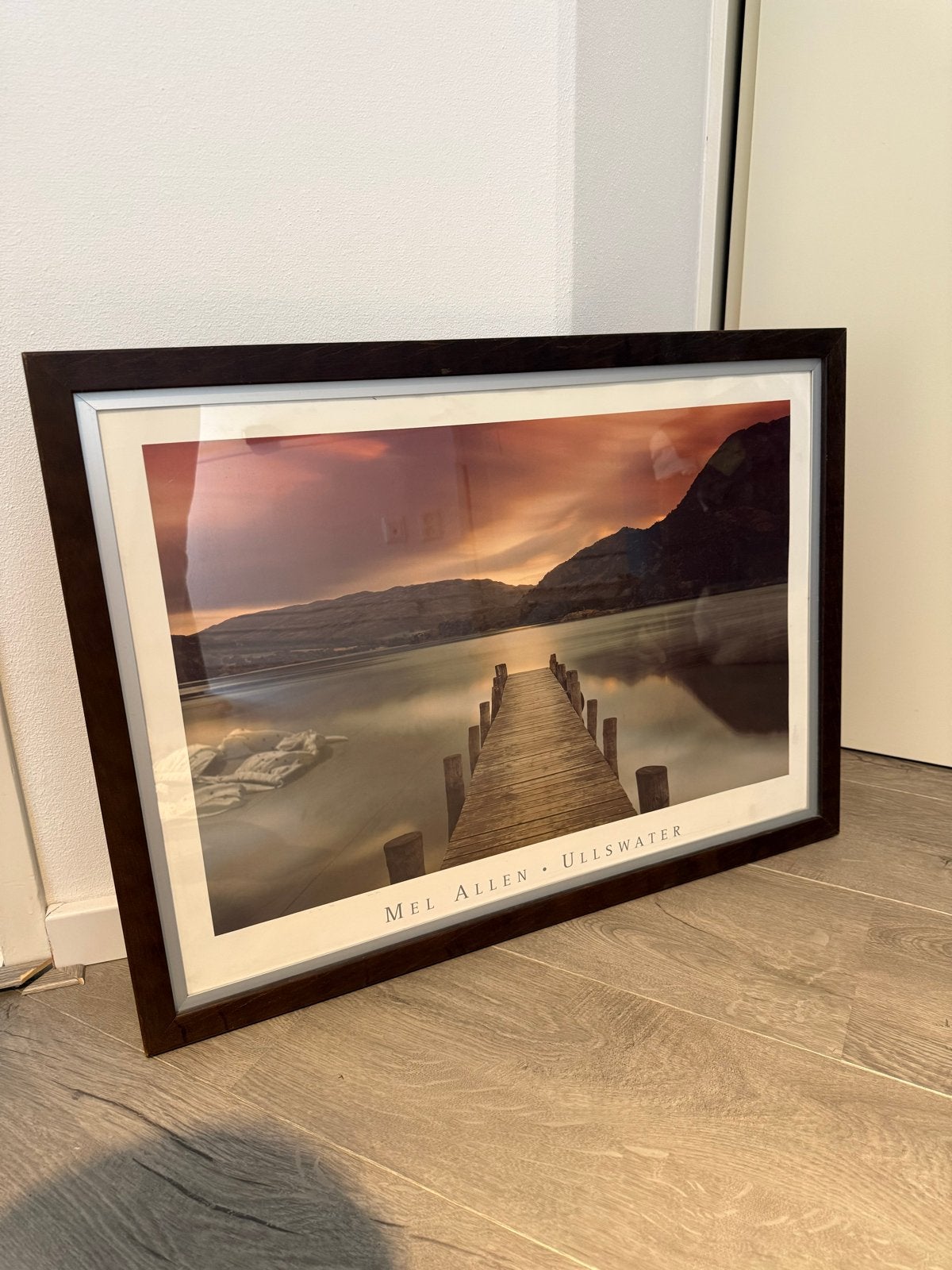 Ingelijste print van Mel Allen - Ullswater, 50 – 75, Gebruikt, Oorspronkelijke maker, Ophalen of Verzenden