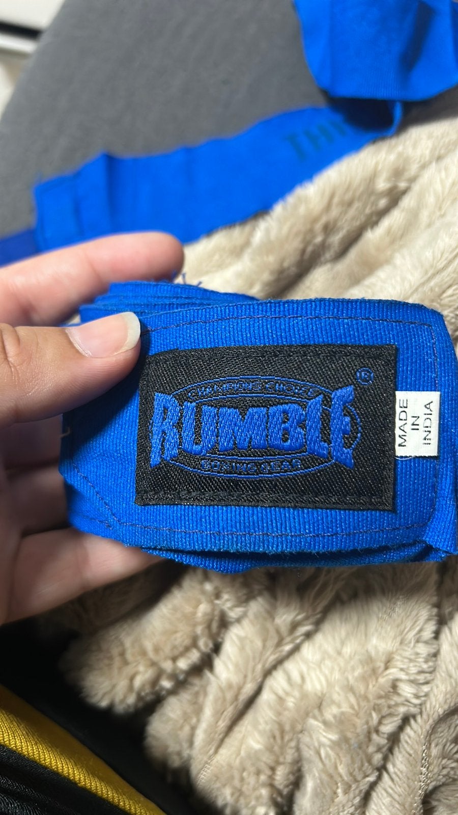 Rumble bandage, Sport en Fitness, Vechtsporten en Zelfverdediging, Gebruikt, Overige, Vechtsportbescherming, Maat M