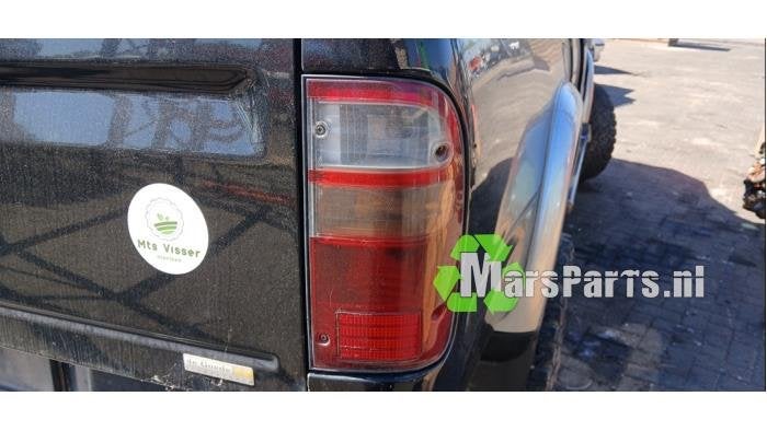 Achterlicht rechts van een Toyota Hilux
