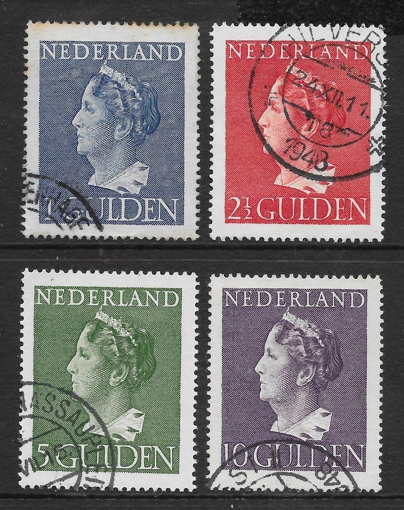 Nvph 346-49 gebruikt cw 88,50, Ophalen of Verzenden