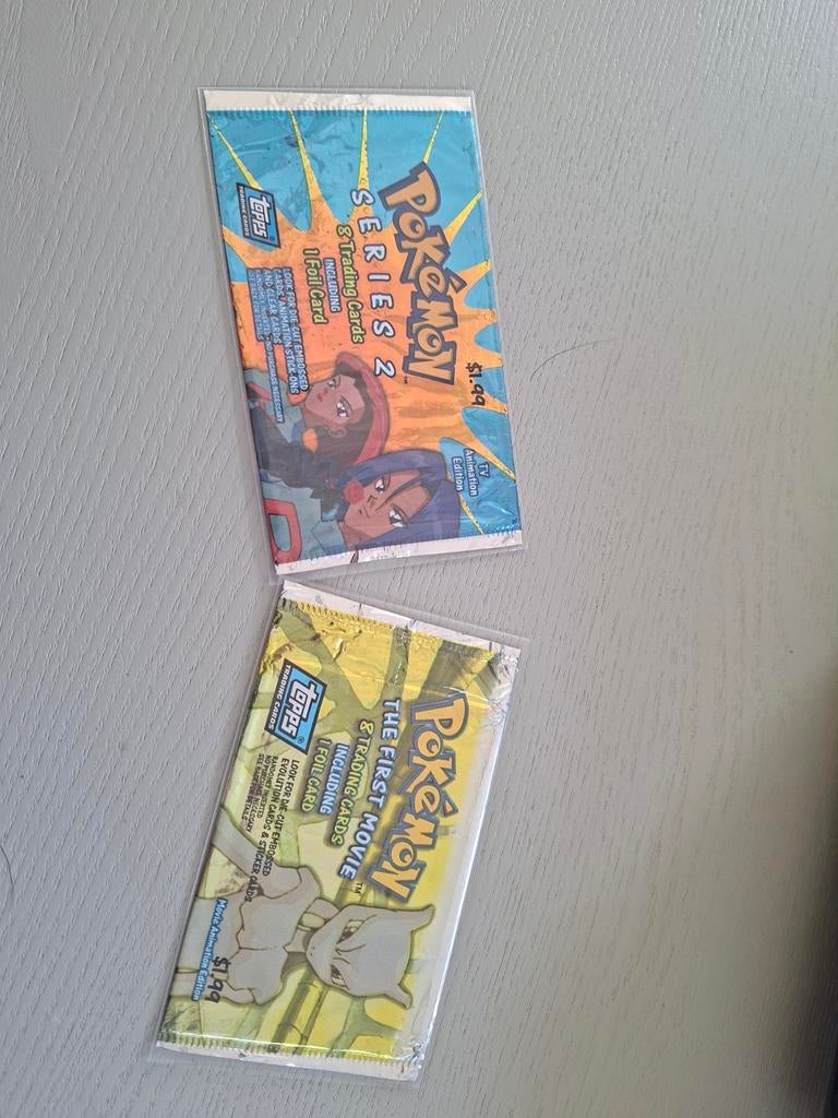 LEEG! Unieke Lege Topps Pokémon Packs., Ophalen of Verzenden, Gebruikt, Overige typen