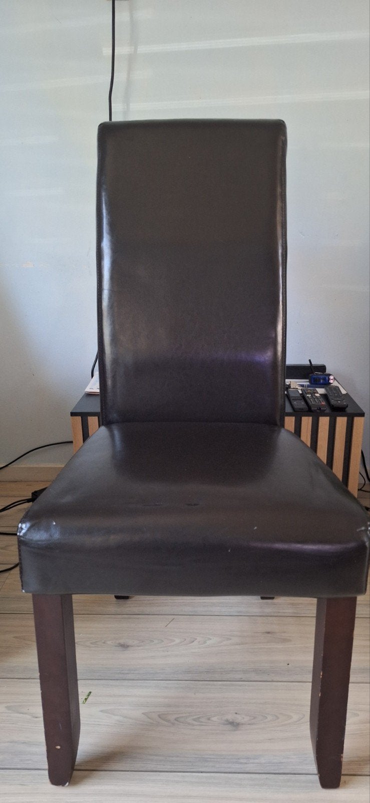 Eetkamerstoelen, Ophalen, Gebruikt, Bruin, Vier