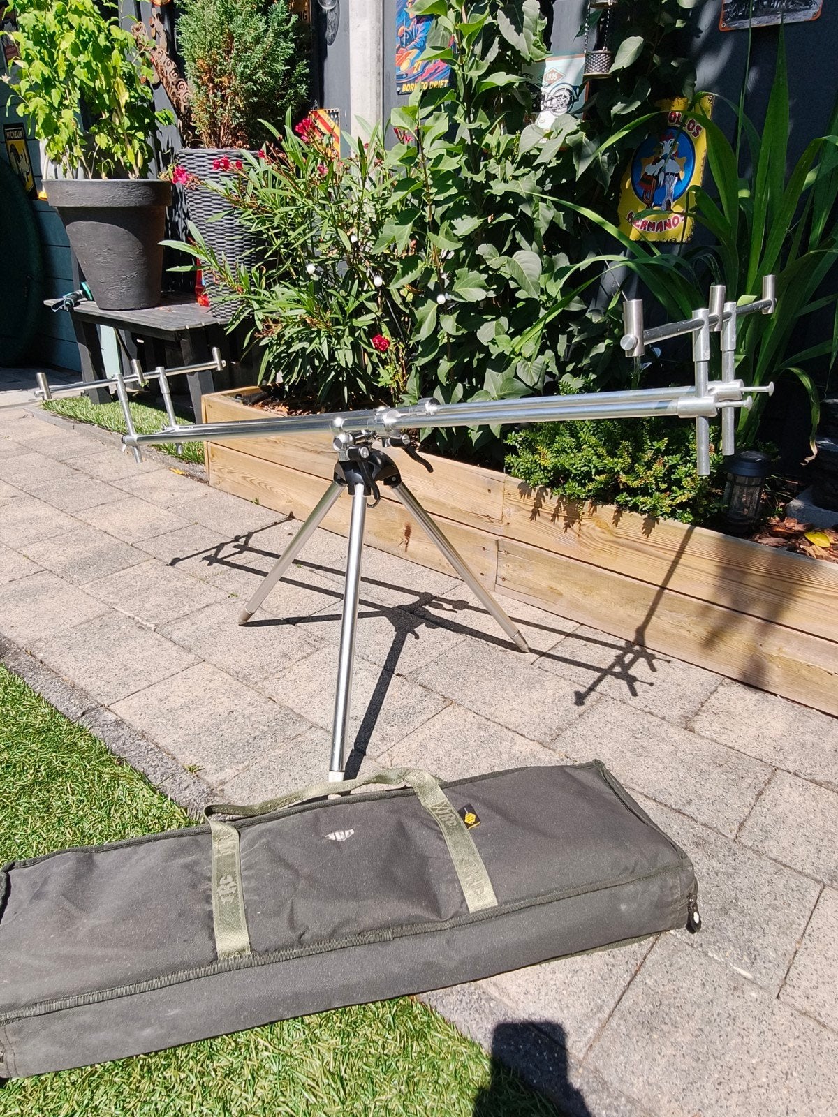 RVS Rodpod (tripod) voor karpervissen, Ophalen, Gebruikt, Overige typen