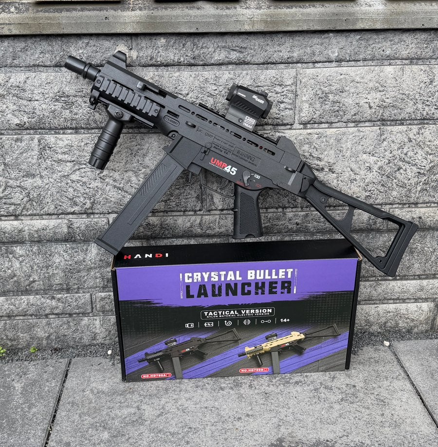 Nylon Gelblaster UMP45 – Nieuw in doos + 30K Orbeez