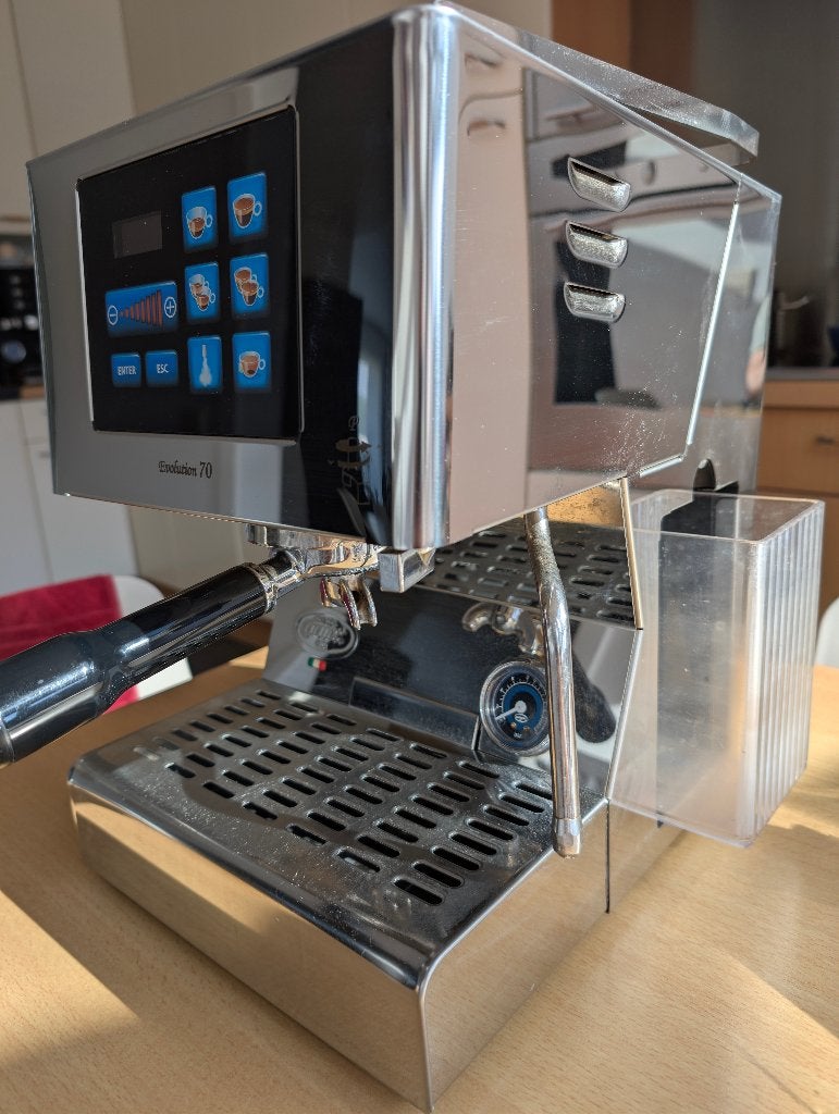Expresso Quick Mill, Witgoed en Apparatuur, Koffiezetapparaten, Espresso apparaat, Koffiebonen, Zo goed als nieuw, Ophalen