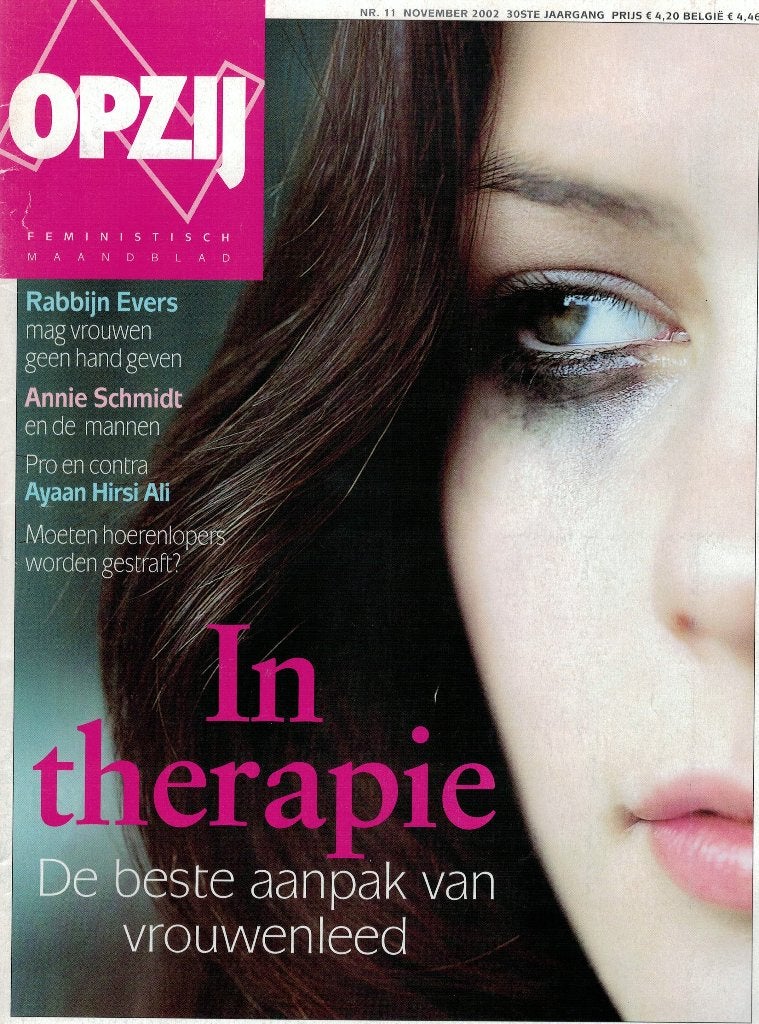Maandblad Opzij - november 2002., Verzenden, Zo goed als nieuw