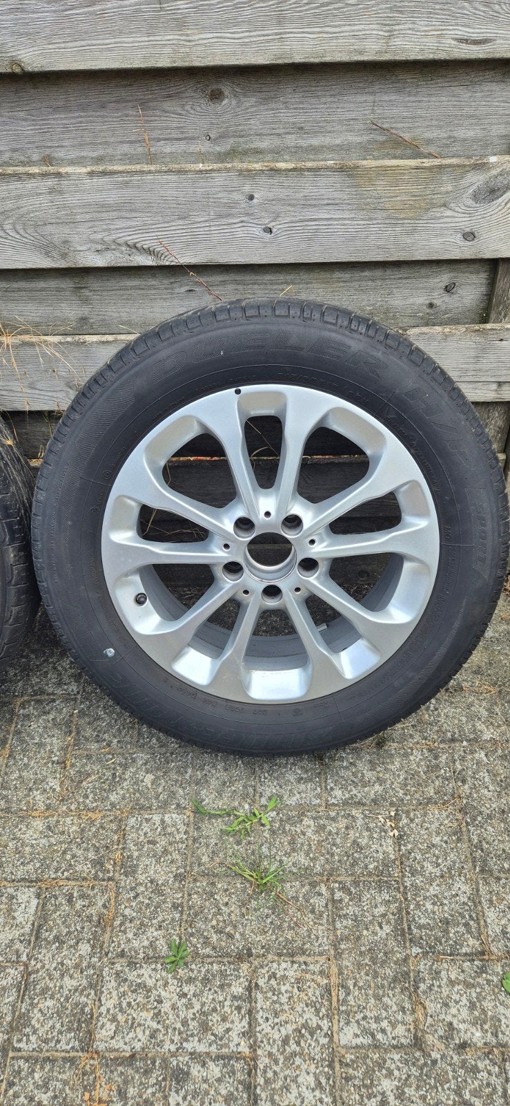 Mercedes set GLA 17 inch velgen, Ophalen, Banden en Velgen, 17 inch, Personenwagen