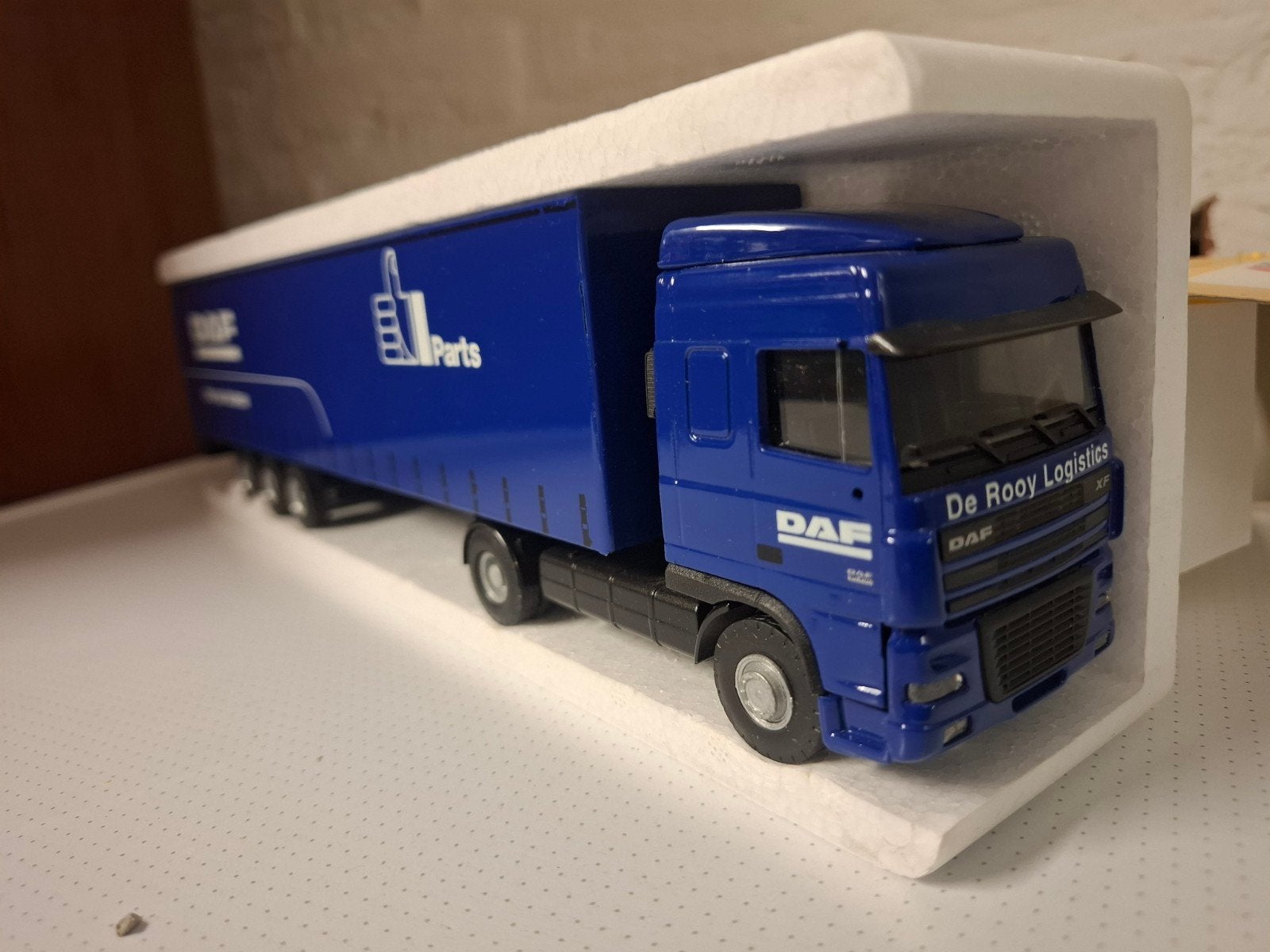 Daf Xf Daf Parts De Rooy Transport Lioncar 1:50, Ophalen of Verzenden, Nieuw, Bus of Vrachtwagen, Lion Toys
