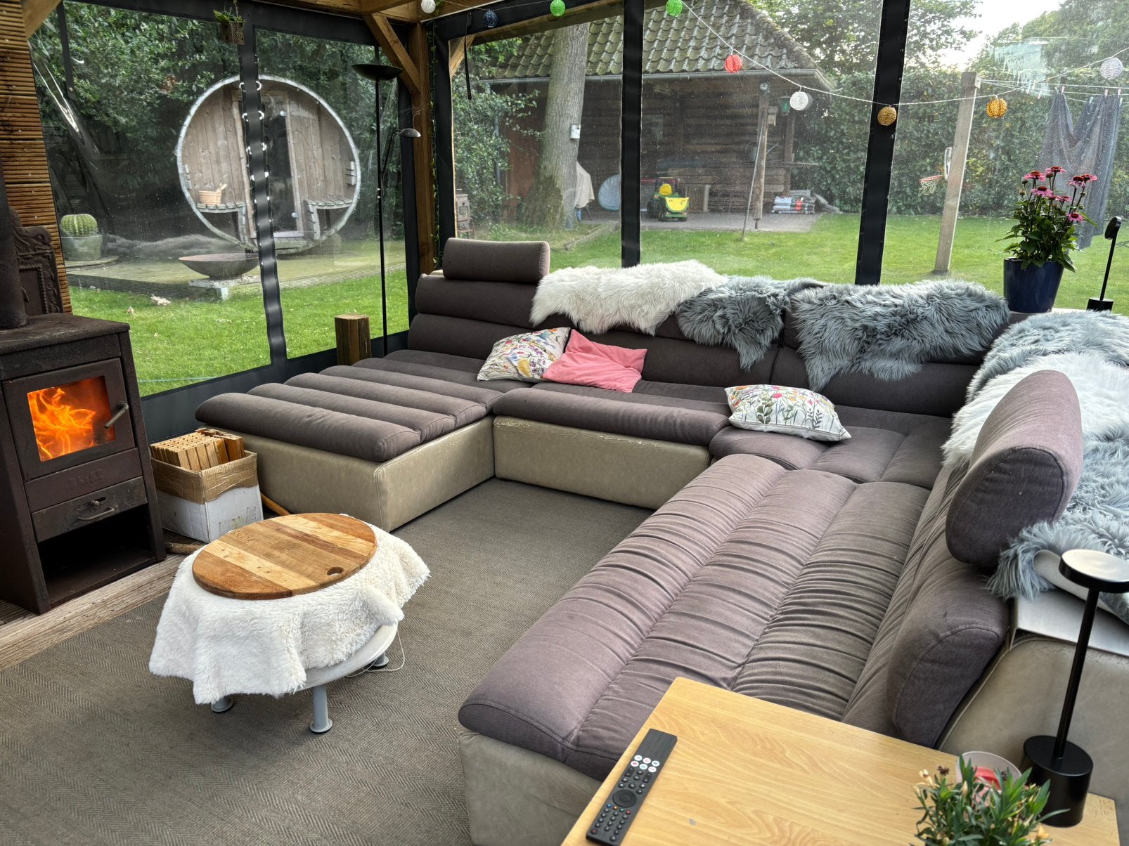 Lounge bank, Ophalen, Overige materialen, Gebruikt, Loungeset