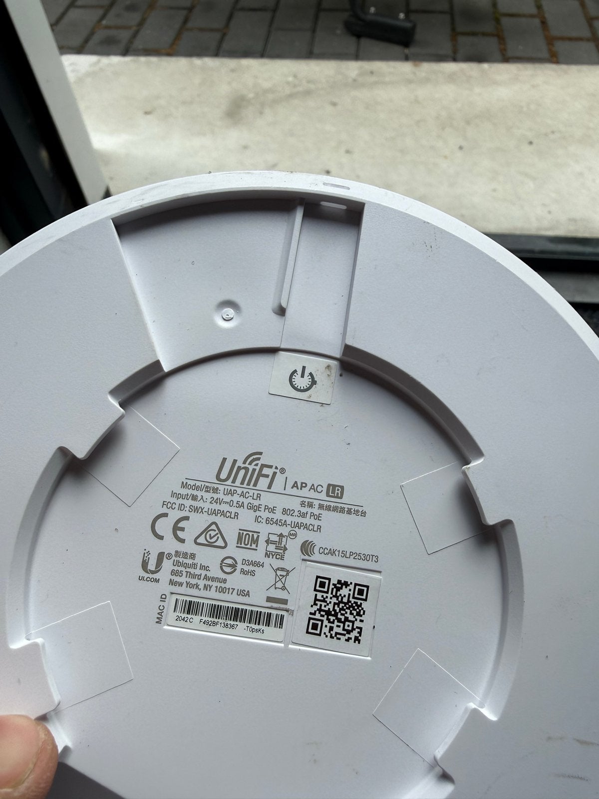 Ubiquiti UniFi UAP-AC-LR Access Point (2 stuks), Ophalen of Verzenden, Gebruikt, Router