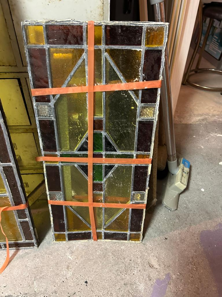 Glas en lood, Ophalen, Gebruikt, Minder dan 80 cm, Glas in lood