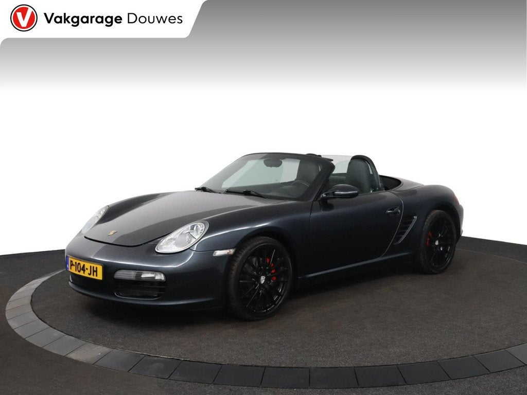 Porsche Boxster 2.7 Tiptronic |Automaat |Cabrio | Lage kilom, Auto's, 1330 kg, Gebruikt, Alcantara, Zwart