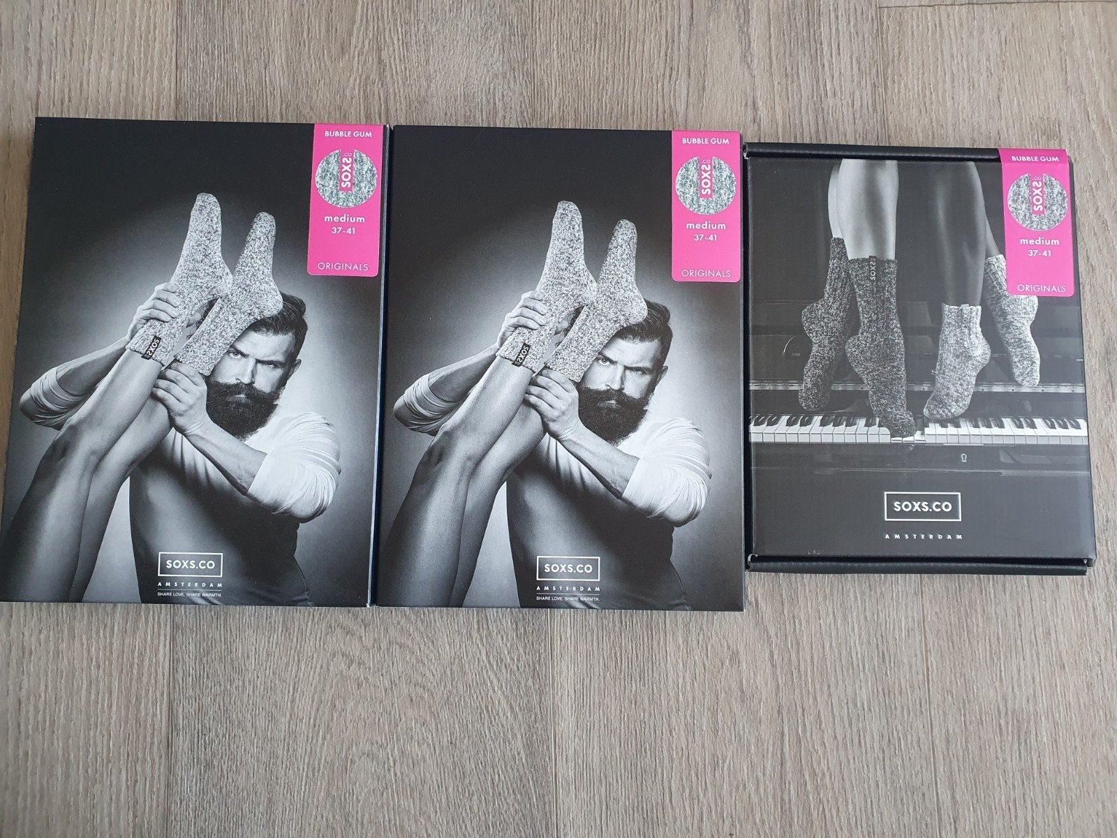 Soxs wollen sokken - Medium maat 37-41 - Bubble Gum, Sokken en Kniesokken, Nieuw, Ophalen of Verzenden, Maat 39 t/m 42