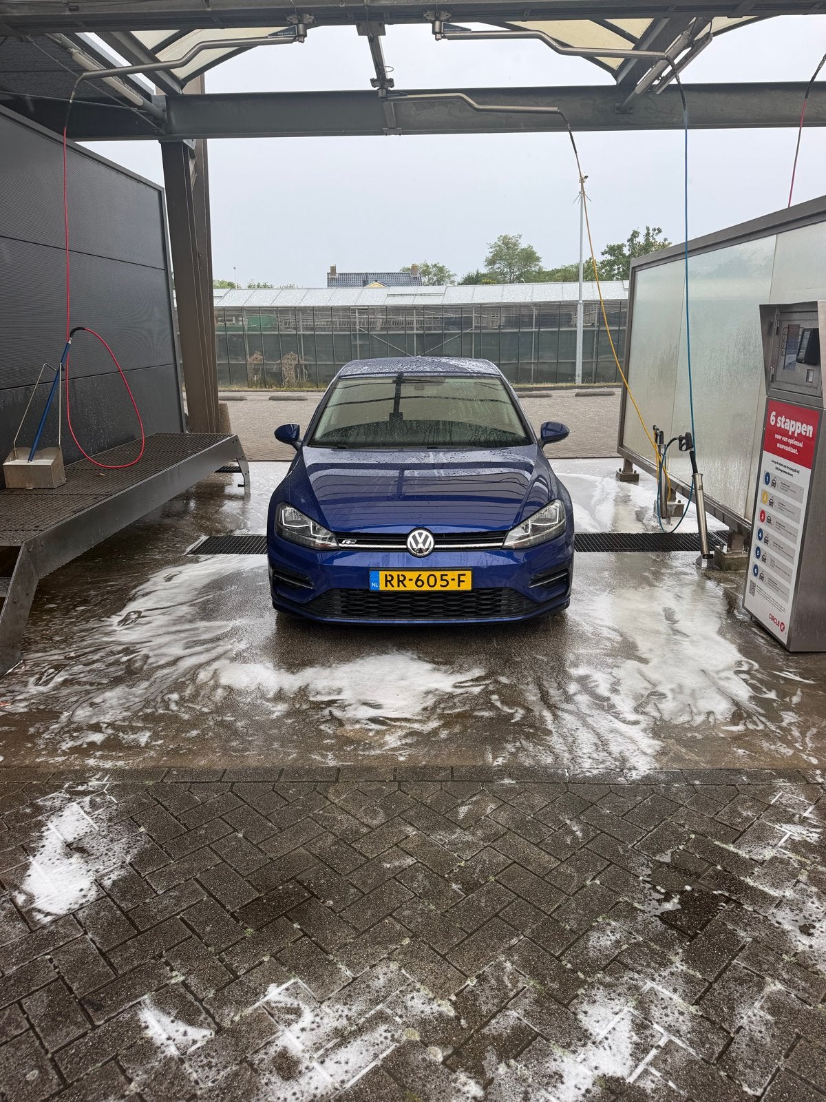 Golf 7.5 rline, Blauw, Origineel Nederlands, Handgeschakeld, 3 cilinders