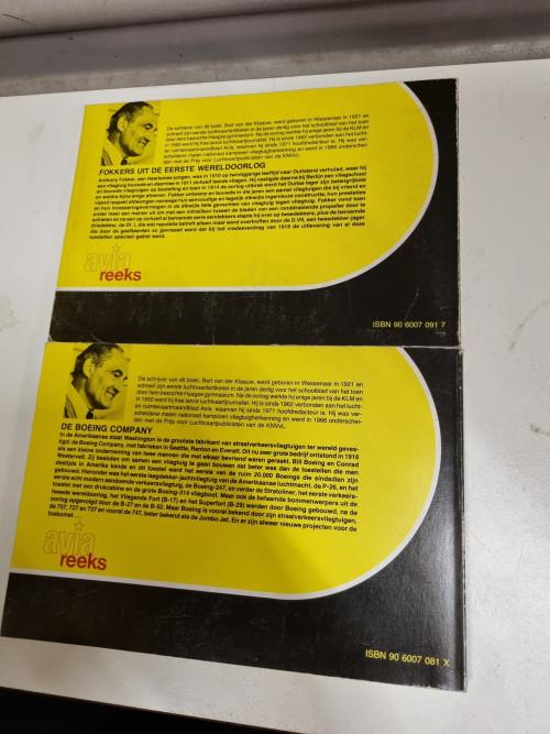 boeken luchtvaart bart van der klaauw 2x, Boeken, Ophalen of Verzenden
