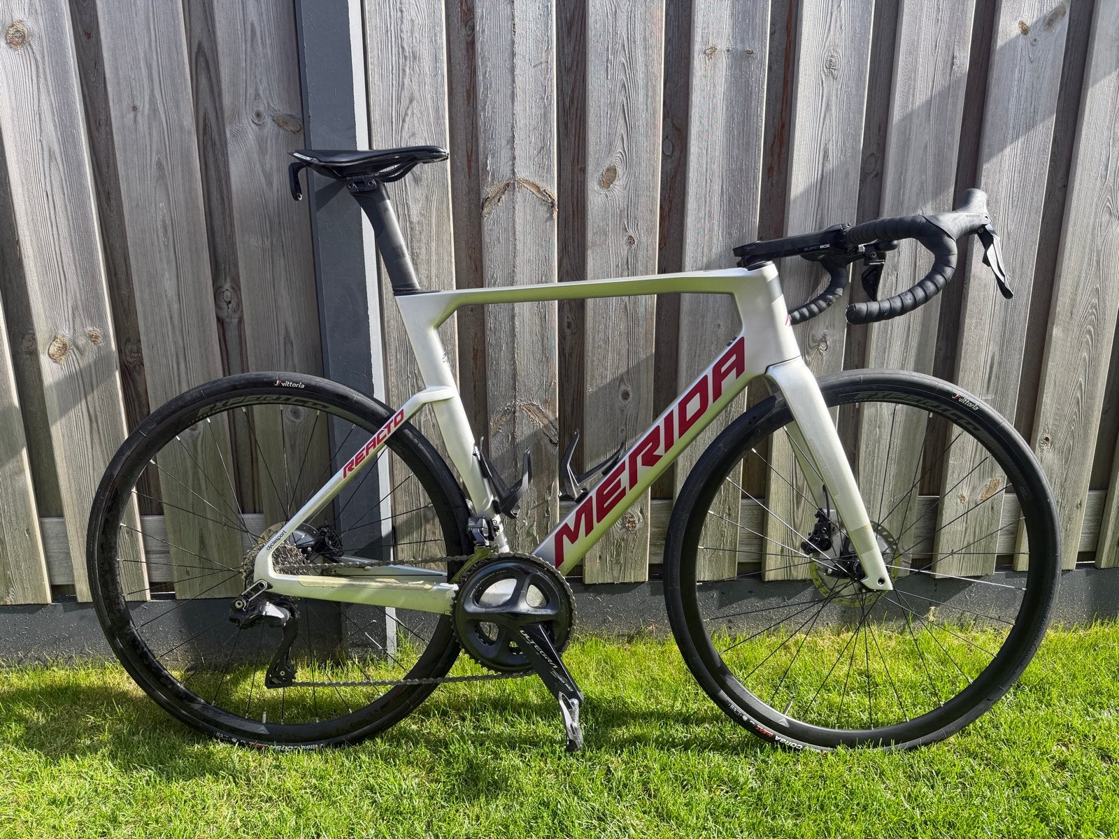 Merida Reacto 6000 105 di2 2024, 28 inch, Carbon, Heren, Zo goed als nieuw