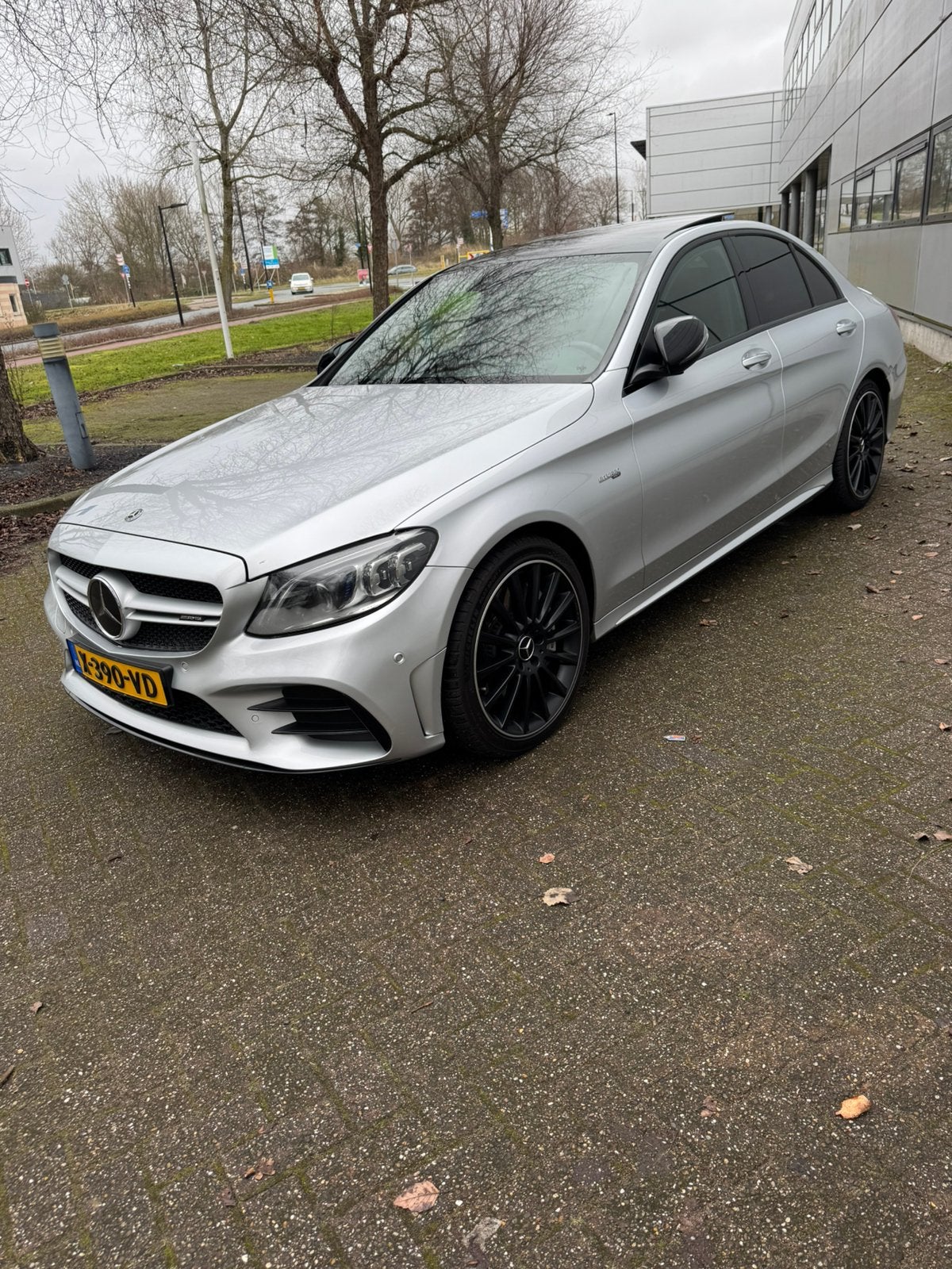 Mercedes-Benz C-2019 C43 AMG 390pk 4MATIC + NL +financ, Auto's, Mercedes-Benz, Automaat, Euro 6, 390 pk, Leder