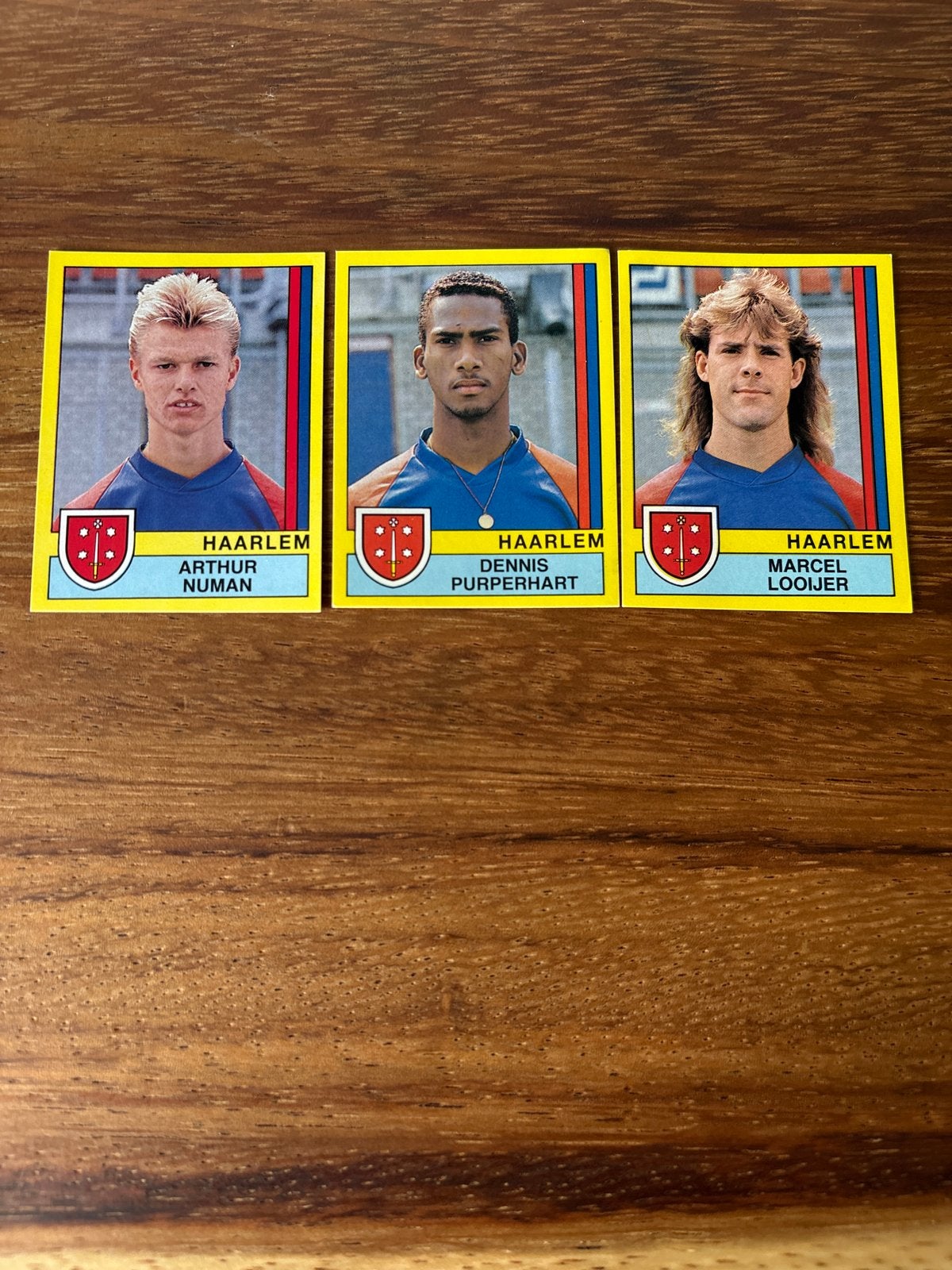 Panini Voetbal 1990 Haarlem Plaatjes, Ophalen of Verzenden, Zo goed als nieuw, Stickers en Plaatjes