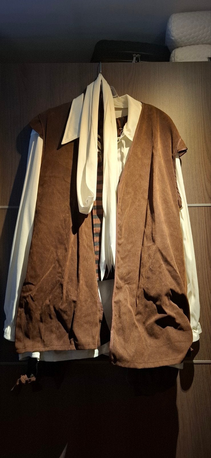 Heren Piratenpak - Compleet met Broek, Blouse, Vest & Acc., Ophalen, Carnaval, Maat 56/58 (XL), Kleding