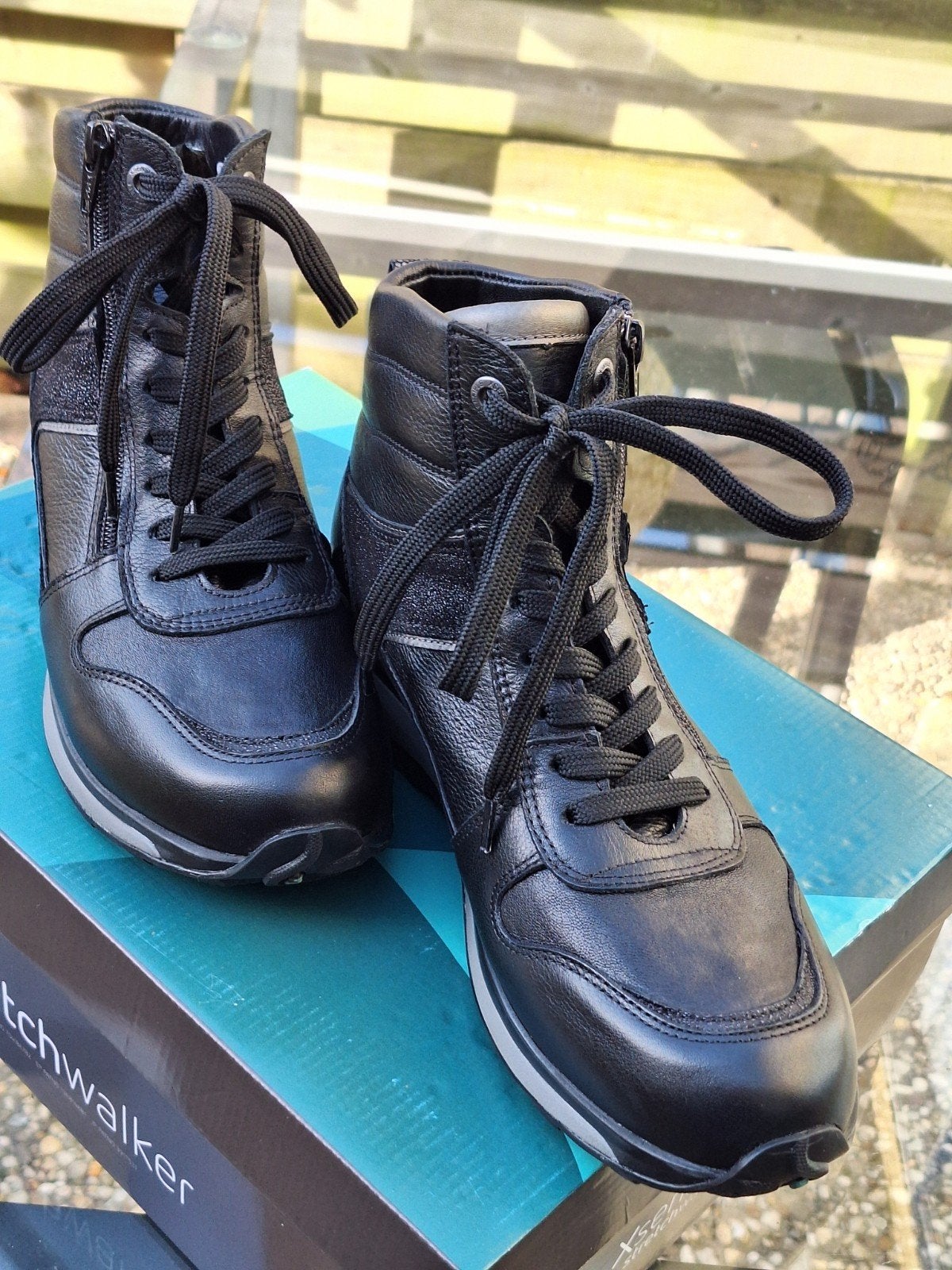 Xsensible stretchwalker dames 40  nieuw €.175,00, Ophalen of Verzenden, Nieuw, Zwart, Sneakers of Gympen