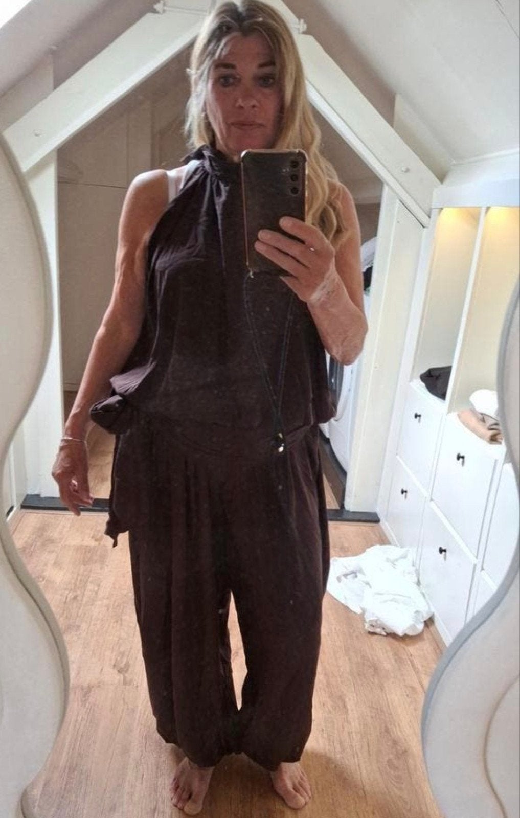 Geweldig mooi pak 1 avond gedragen, Kleding | Dames, Jumpsuits, Ophalen of Verzenden, Zo goed als nieuw