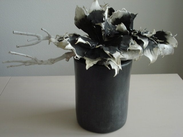 Bloempot, Rond, Ophalen of Verzenden, Aardewerk, Binnen