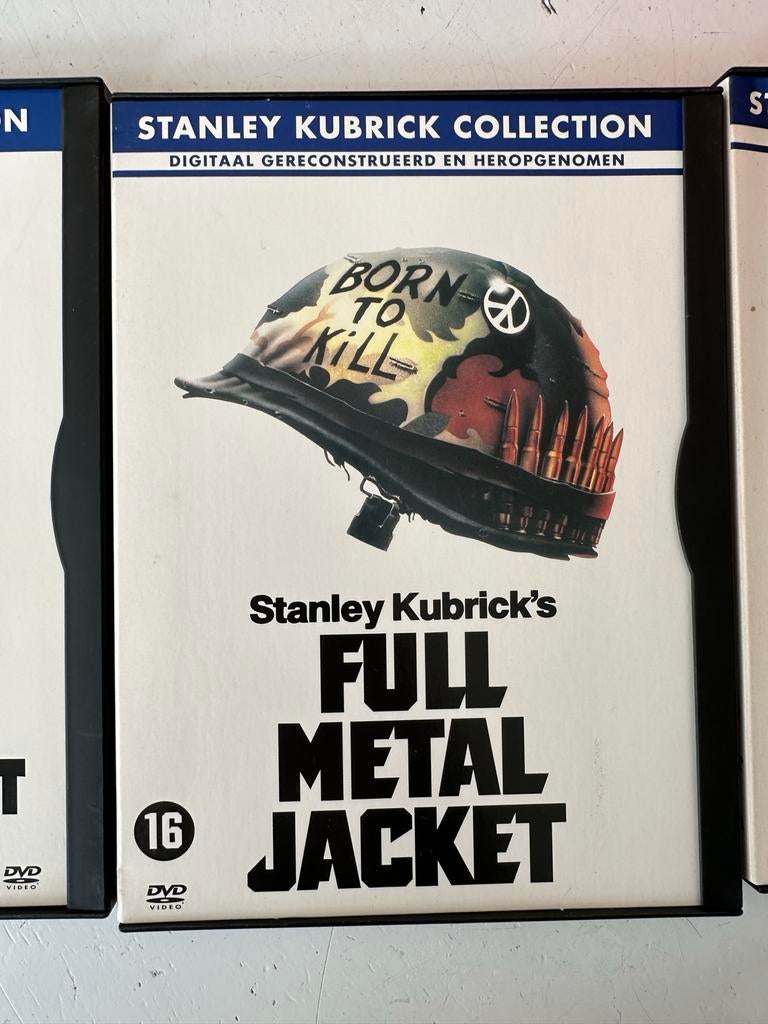 Stanley Kubrick Collection: Full Metal Jacket, Clockwork Ora, Cd's en Dvd's, Dvd's | Overige Dvd's, Gebruikt, Vanaf 16 jaar, Ophalen of Verzenden