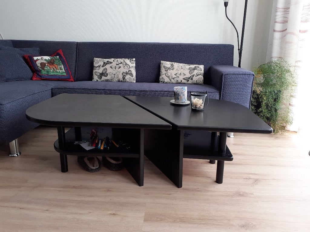 Bijzettafeltjes, Huis en Inrichting, Gebruikt, Rond, 55 tot 75 cm, Ophalen
