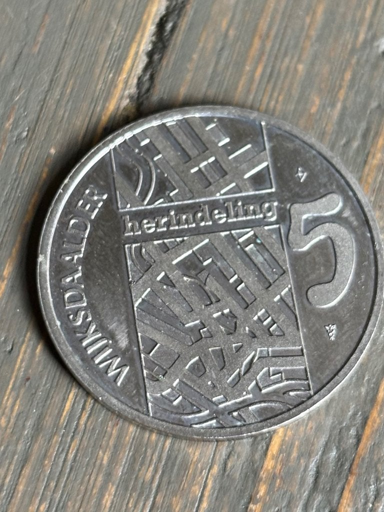 5 Wijkdaalders, Postzegels en Munten, Penningen en Medailles, Ophalen of Verzenden, Overige materialen, Nederland