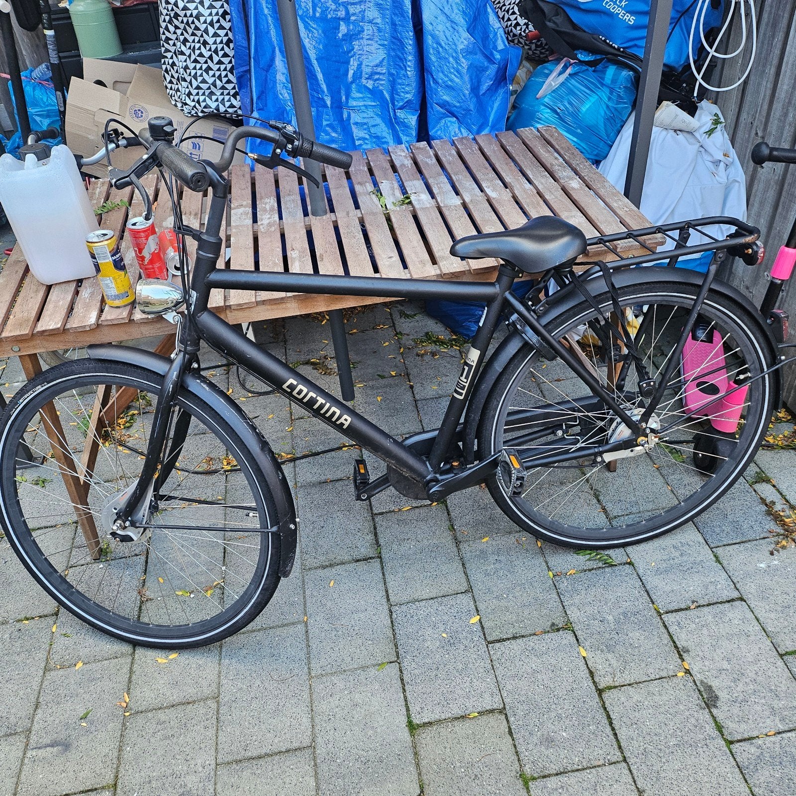 Cortina fiets, Ophalen, Velgrem, Versnellingen, Zo goed als nieuw