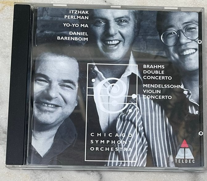 Brahms & Mendelssohn Vioolconcerten - Perelman, Ma, Barenboi, Soloconcert, Brahms, Ophalen of Verzenden, Zo goed als nieuw