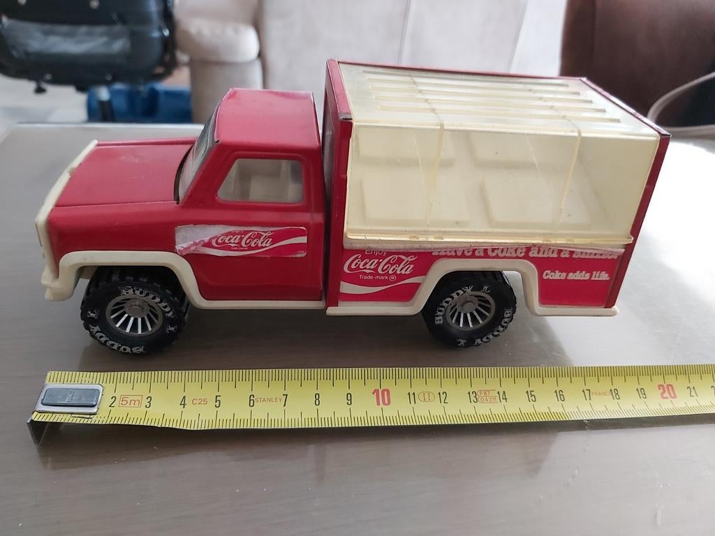 Buddy L Coca-Cola 1979 bezorg truck, Ophalen of Verzenden, Gebruikt, Bus of Vrachtwagen, Overige merken