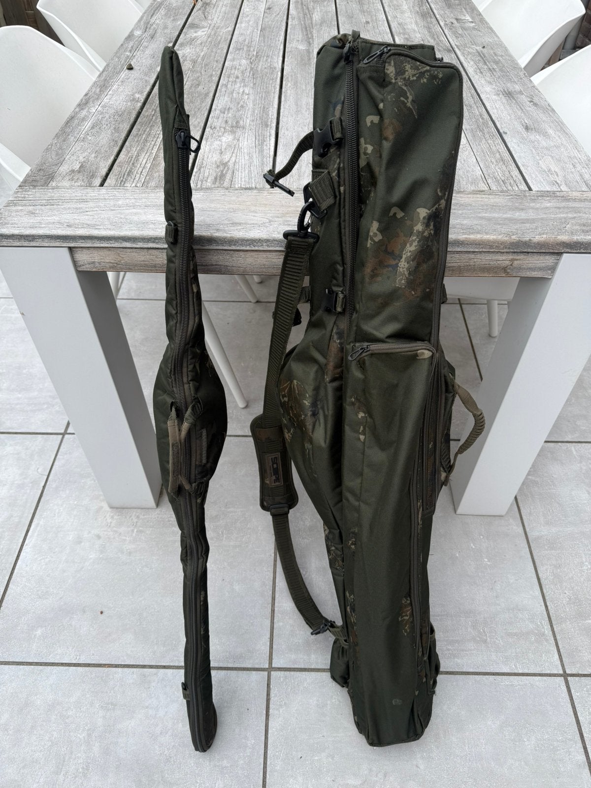 3x Nash Scope 9ft 3lb Abbreviated, Watersport en Boten, Hengelsport | Karpervissen, Ophalen, Zo goed als nieuw, Werphengel