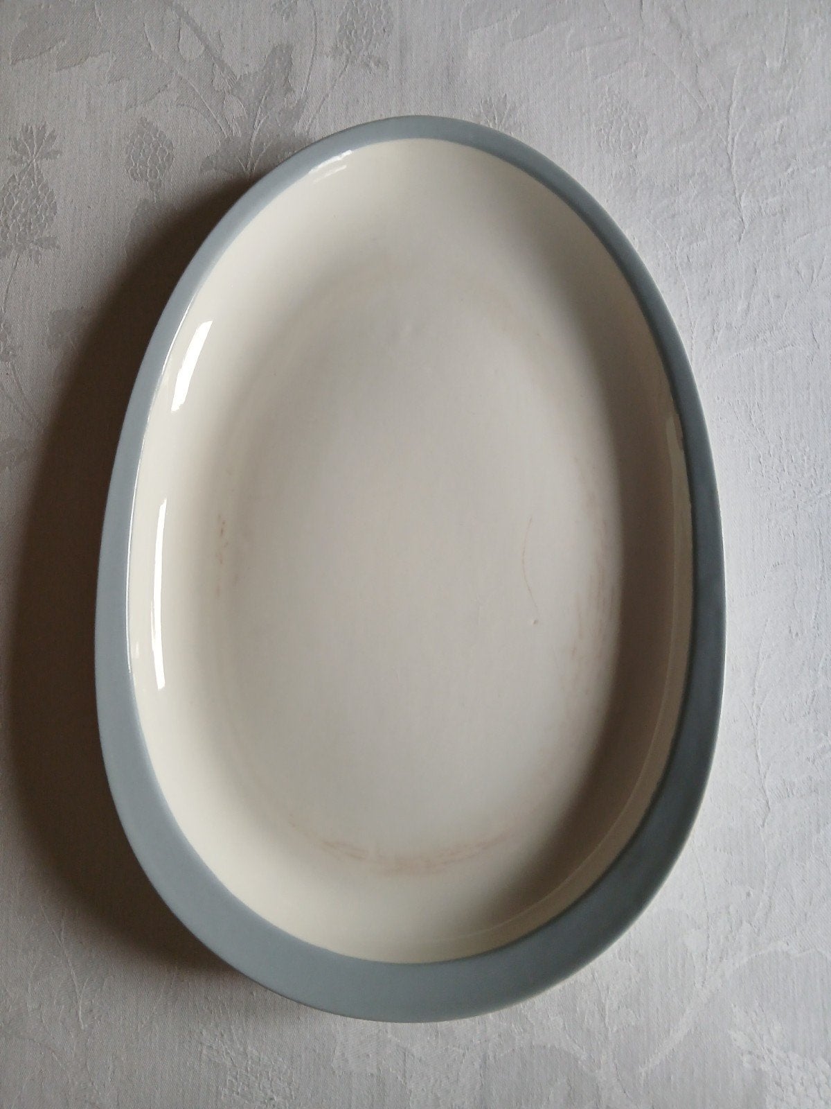 Pastel vleesschaal eimodel, Antiek en Kunst, Antiek | Servies los, Ophalen of Verzenden