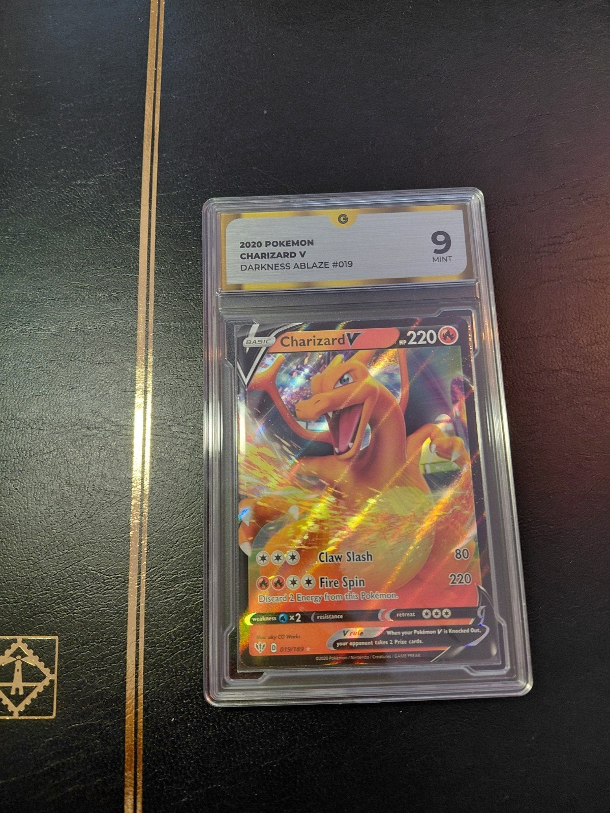 Charizard 19 darkness ablaze, Ophalen of Verzenden, Zo goed als nieuw