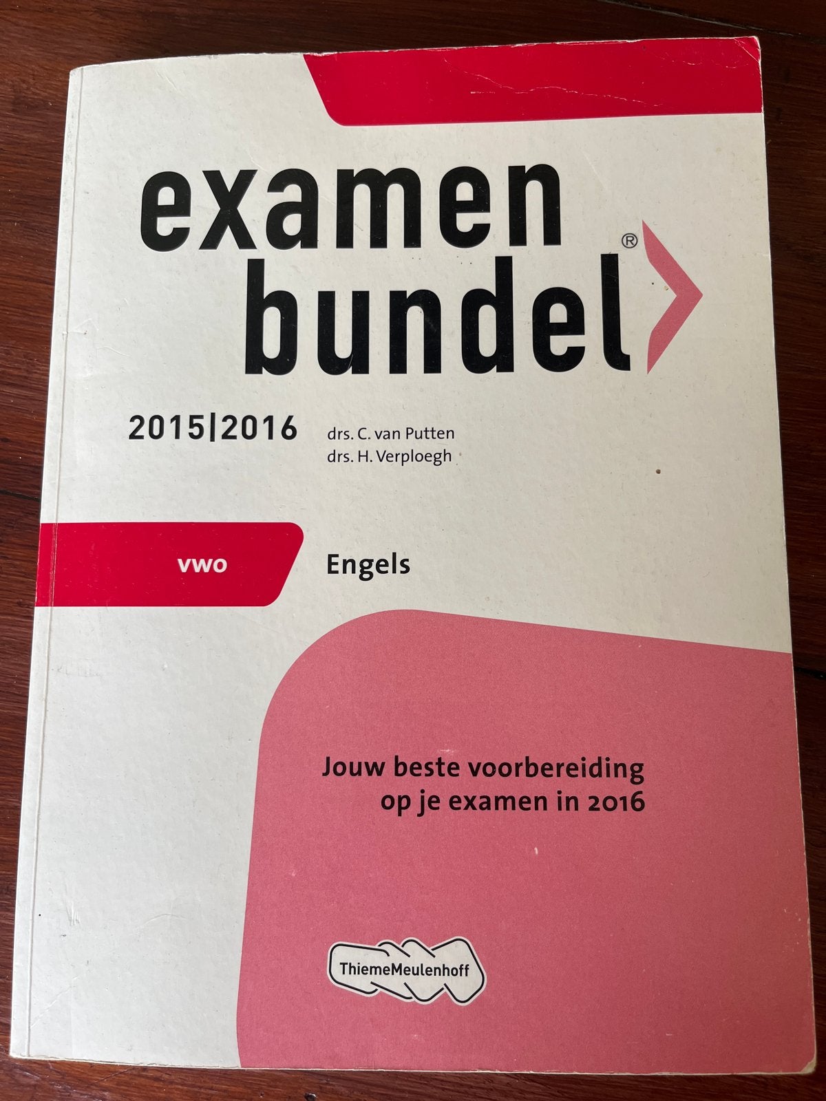 Examenbundel VWO Engels 2015/2016, Boeken, Schoolboeken, Ophalen of Verzenden, Gelezen, VWO, Engels