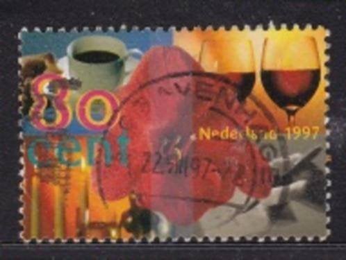 107 - Nederland nvph 1720a gestempeld , Amaryllis,kopje koff, Verzenden, Na 1940, Gestempeld