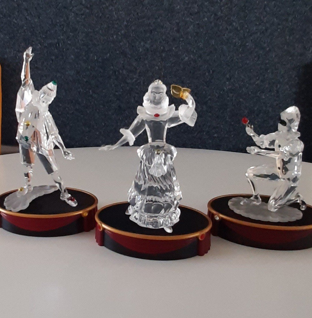 Drie Swarovski clowns, Ophalen of Verzenden, Zo goed als nieuw, Figuurtje