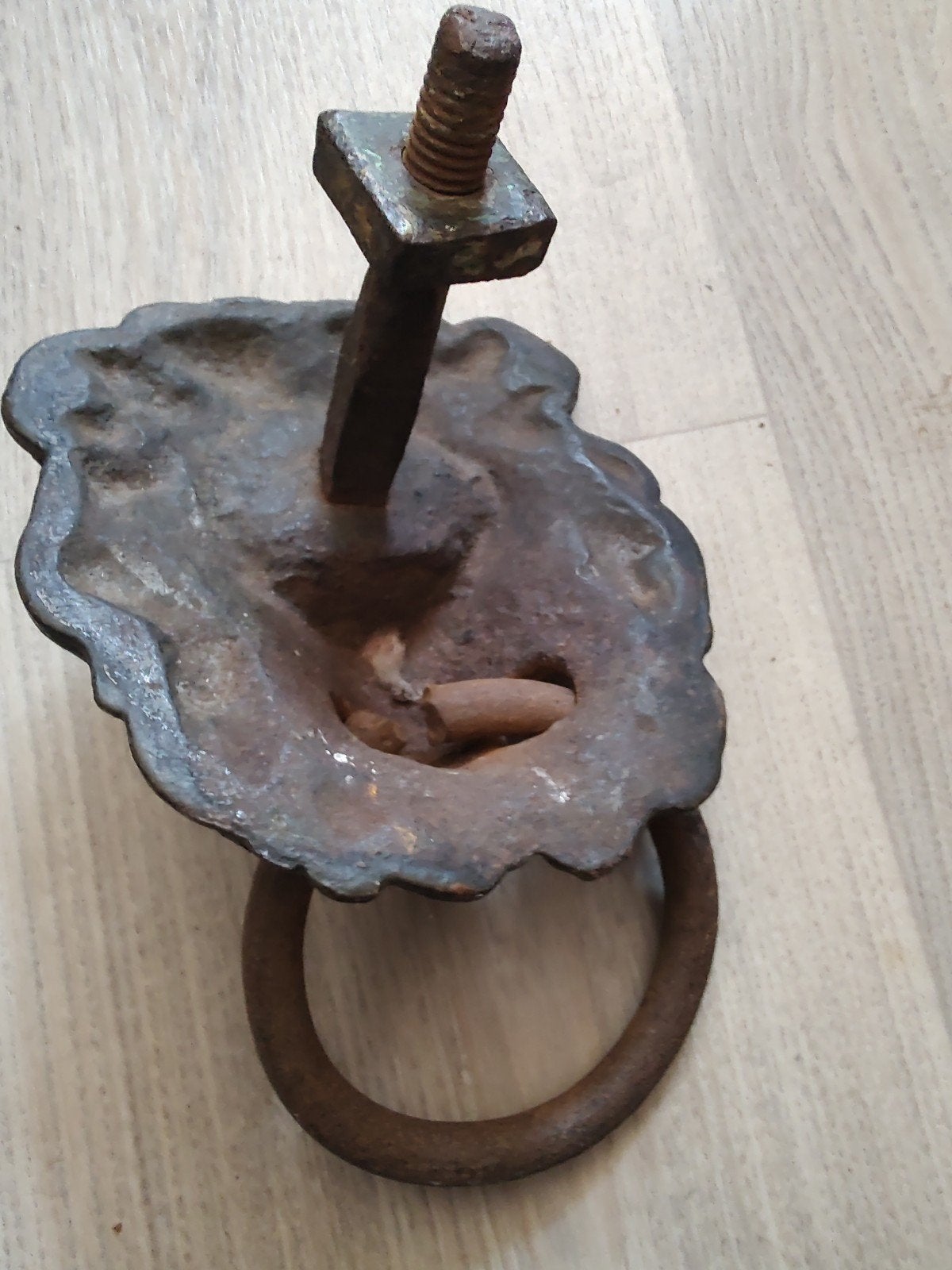 deurklopper werkelijk antiek 18e of 19e eeuw, Antiek en Kunst, Ophalen