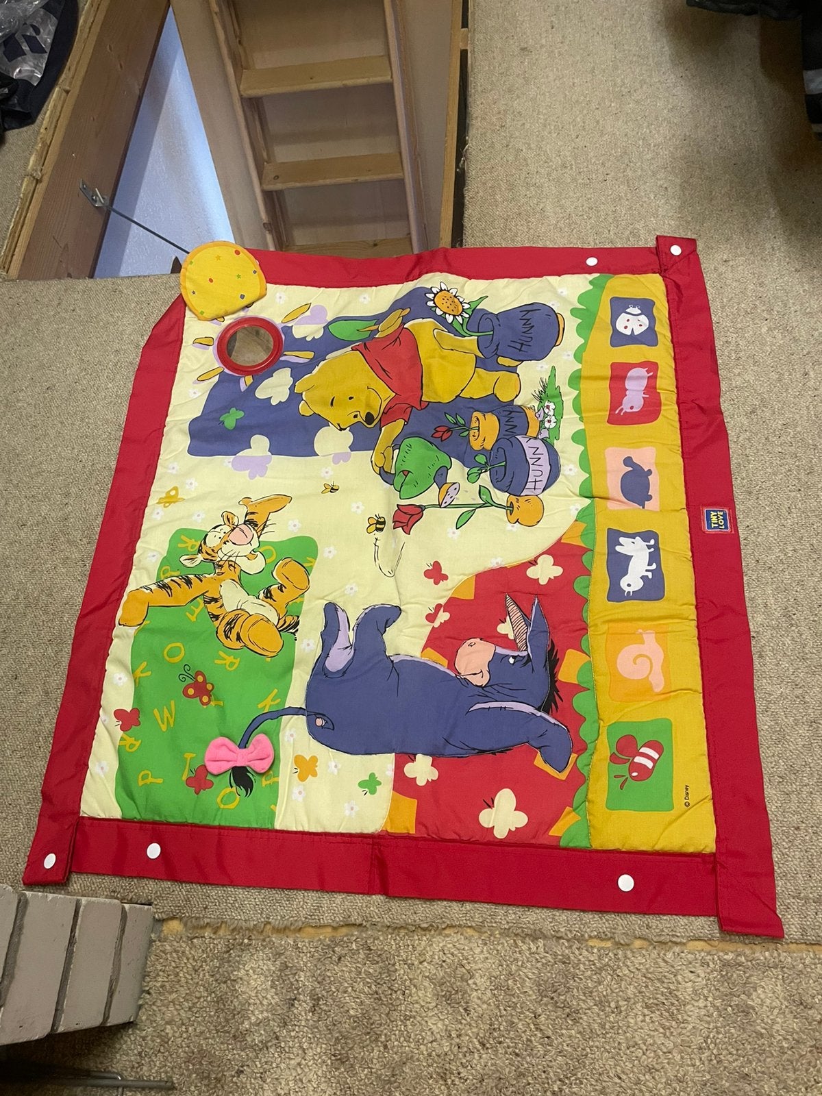 Winnie de Poeh speelkleed - 77x86 cm, Ophalen of Verzenden, Zo goed als nieuw, Speelkleed