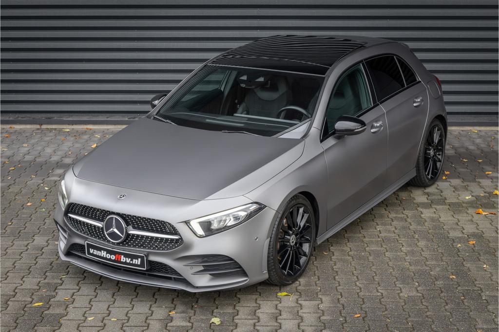 Mercedes-Benz A-Klasse 200 AMG-Line Pano-19''-Magno, Gebruikt, 4 cilinders, Origineel Nederlands, 165 pk