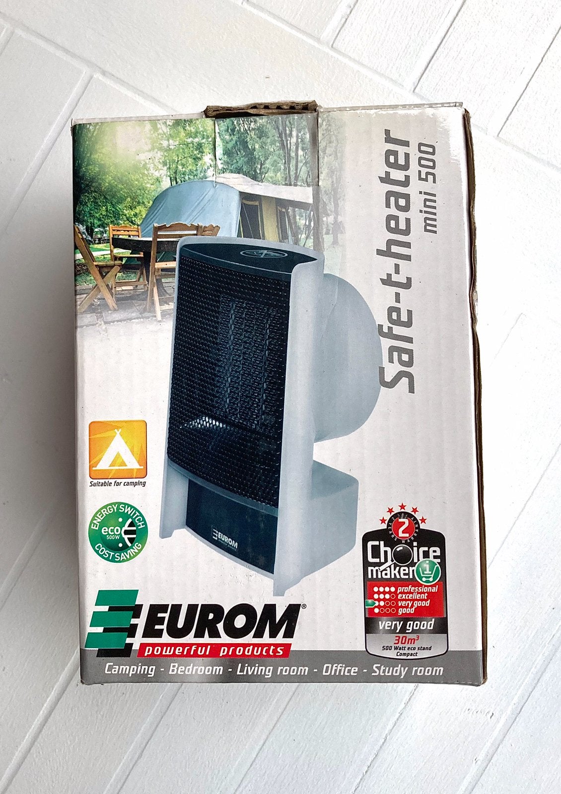Te koop van particulier  keramische verwarming NIEUW € 7,50, Caravans en Kamperen, Ophalen of Verzenden, Nieuw