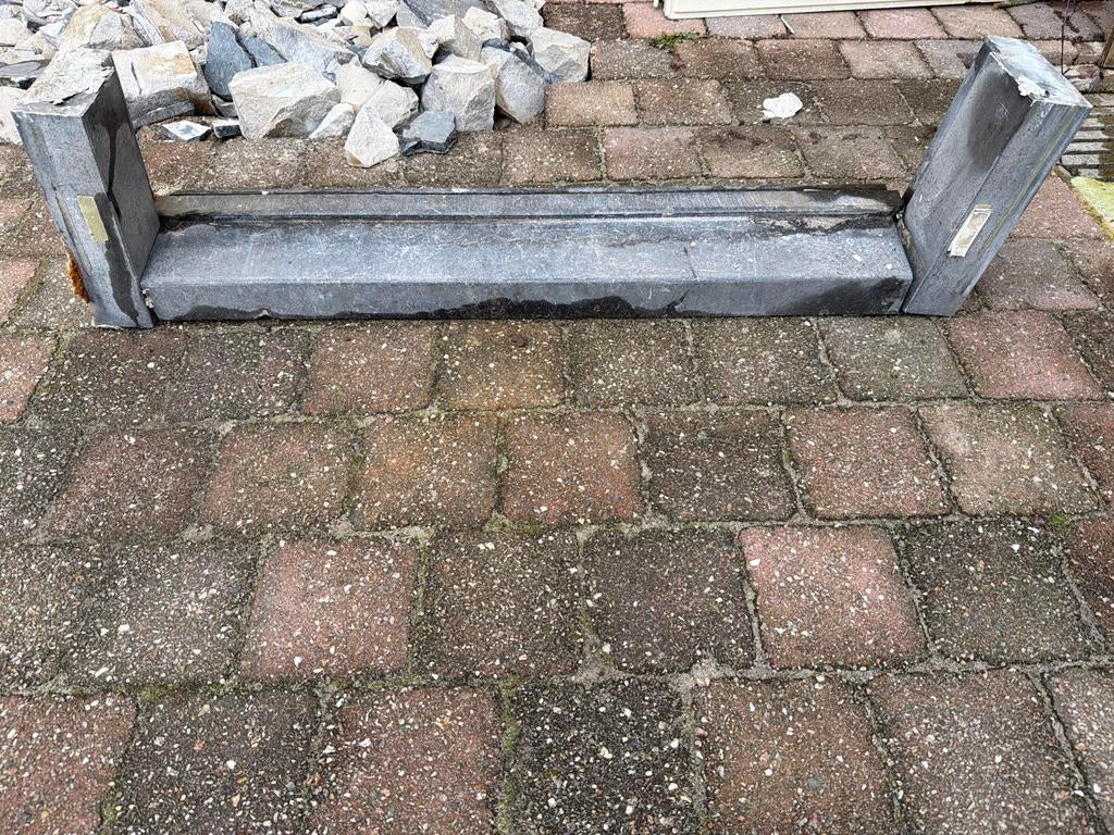 Hardstenen onderdorpel 92 breed, Ophalen, Gebruikt, 80 tot 100 cm, Overige typen