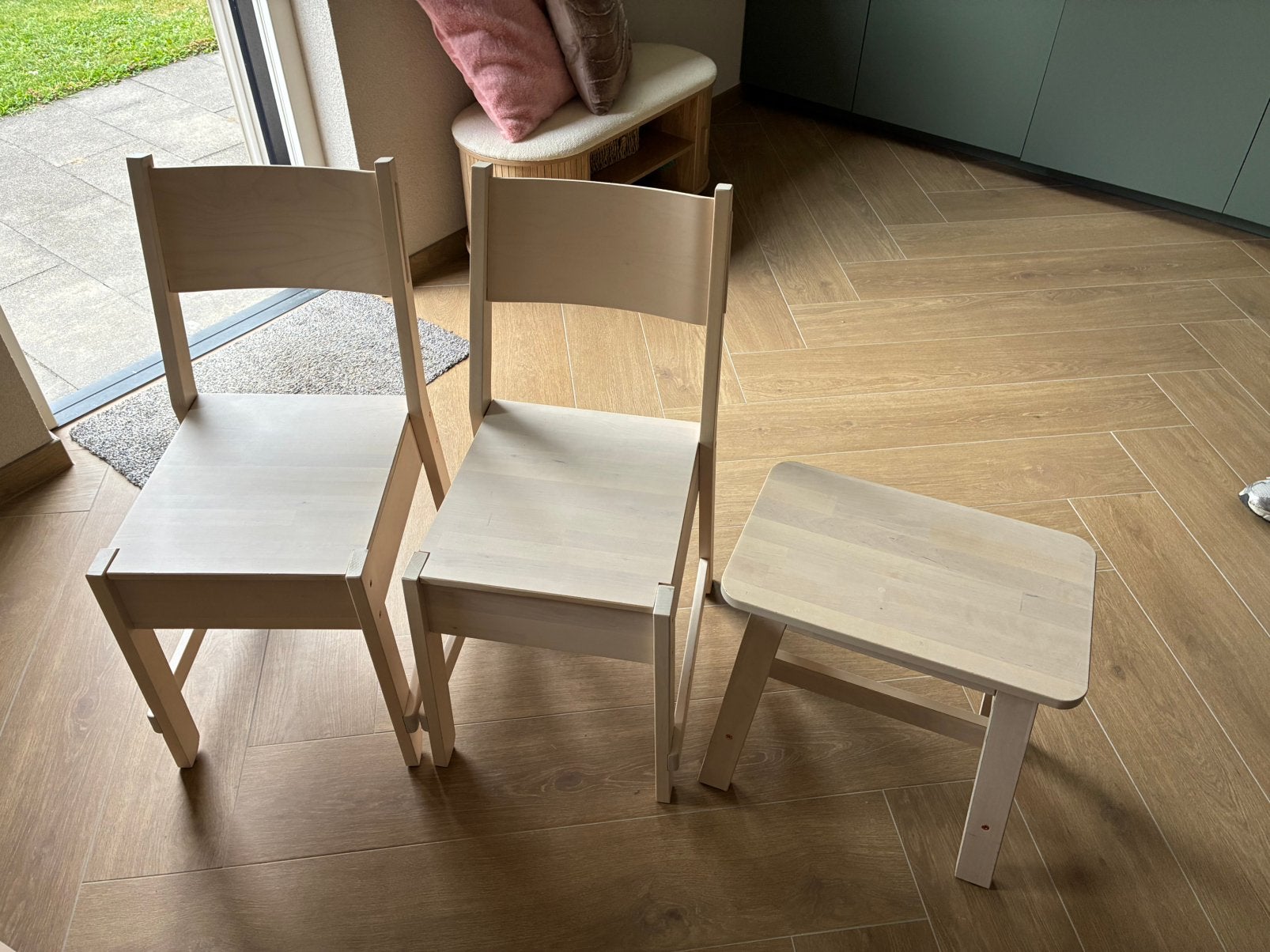 Ikea set meubel, Tuin en Terras, Ophalen, Zo goed als nieuw, Kunststof