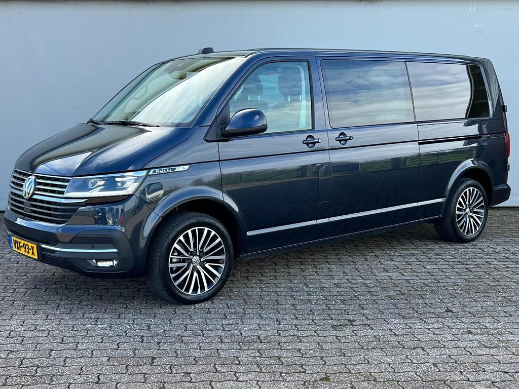 Volkswagen TRANSPORTER SN DOUBLE CAB 75 EDITION BULLI! FULL, Auto's, Stoelverwarming, Euro 6, Volkswagen, Leder