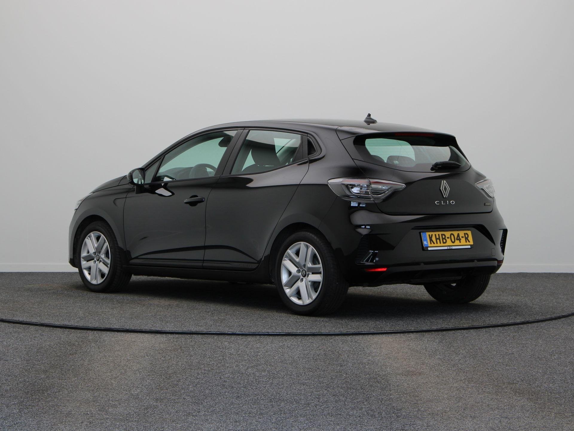 Renault Clio 1.6 E-Tech Full Hybrid 145 evolution | Parkeers, Auto's, Stof, Gebruikt, Euro 6, Zwart