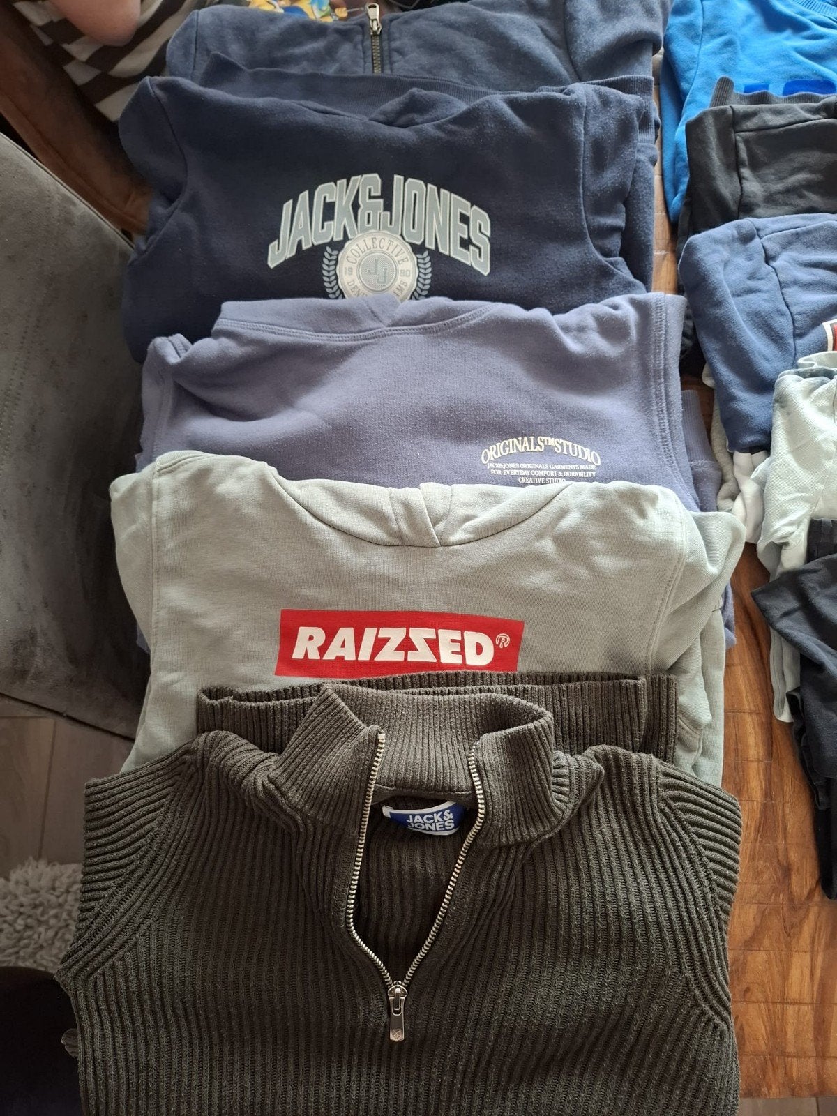 9 truien 1 vest vingino raizzed memphis kledingpakket, Ophalen, Gebruikt, Jongen, Trui of Vest
